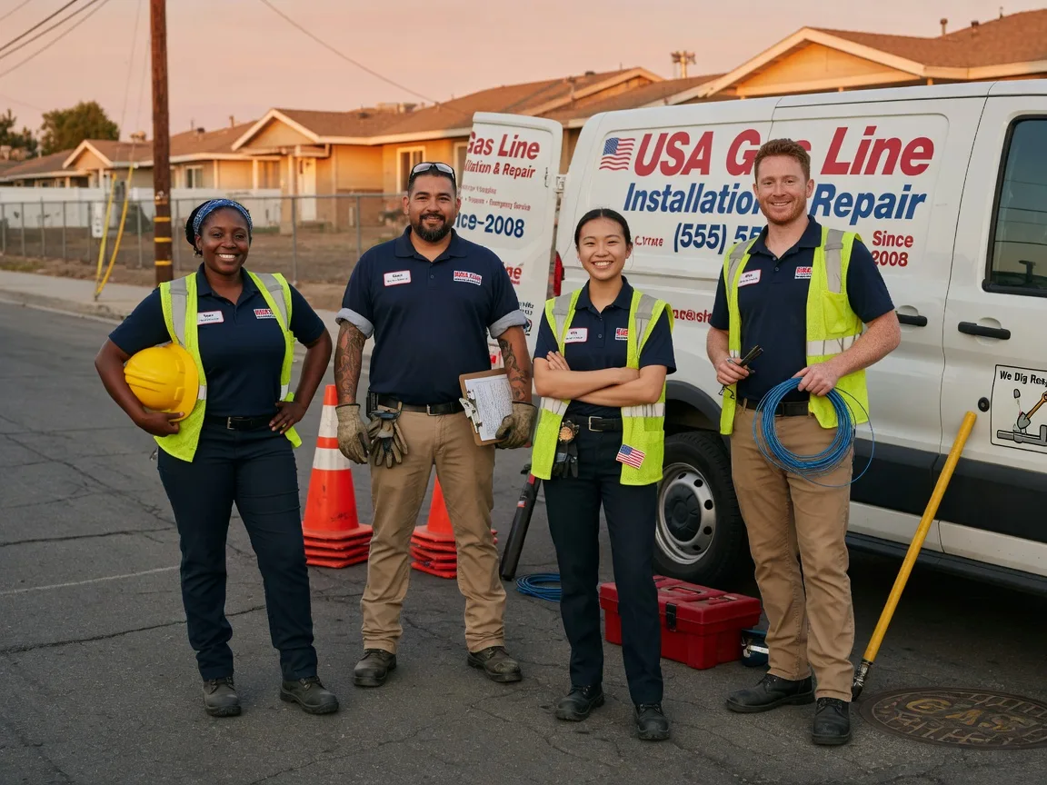 Gas Line Installation company in Ihlen, MN